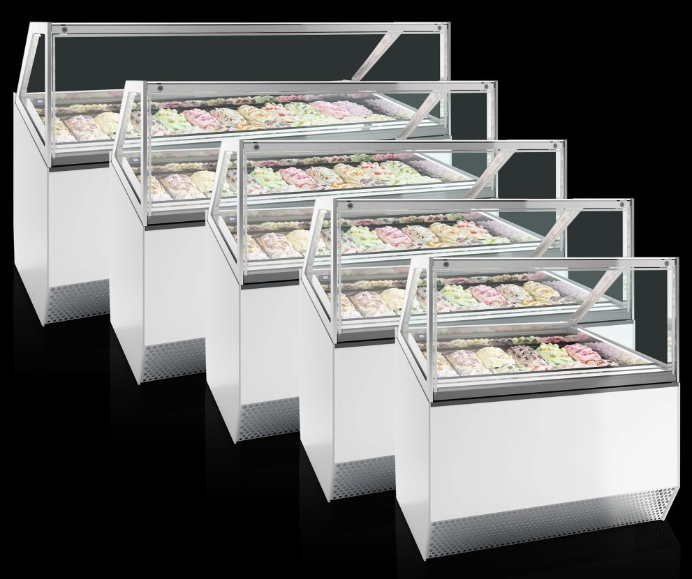 ISA Millennium ST Range Ice Cream Display Freezers
